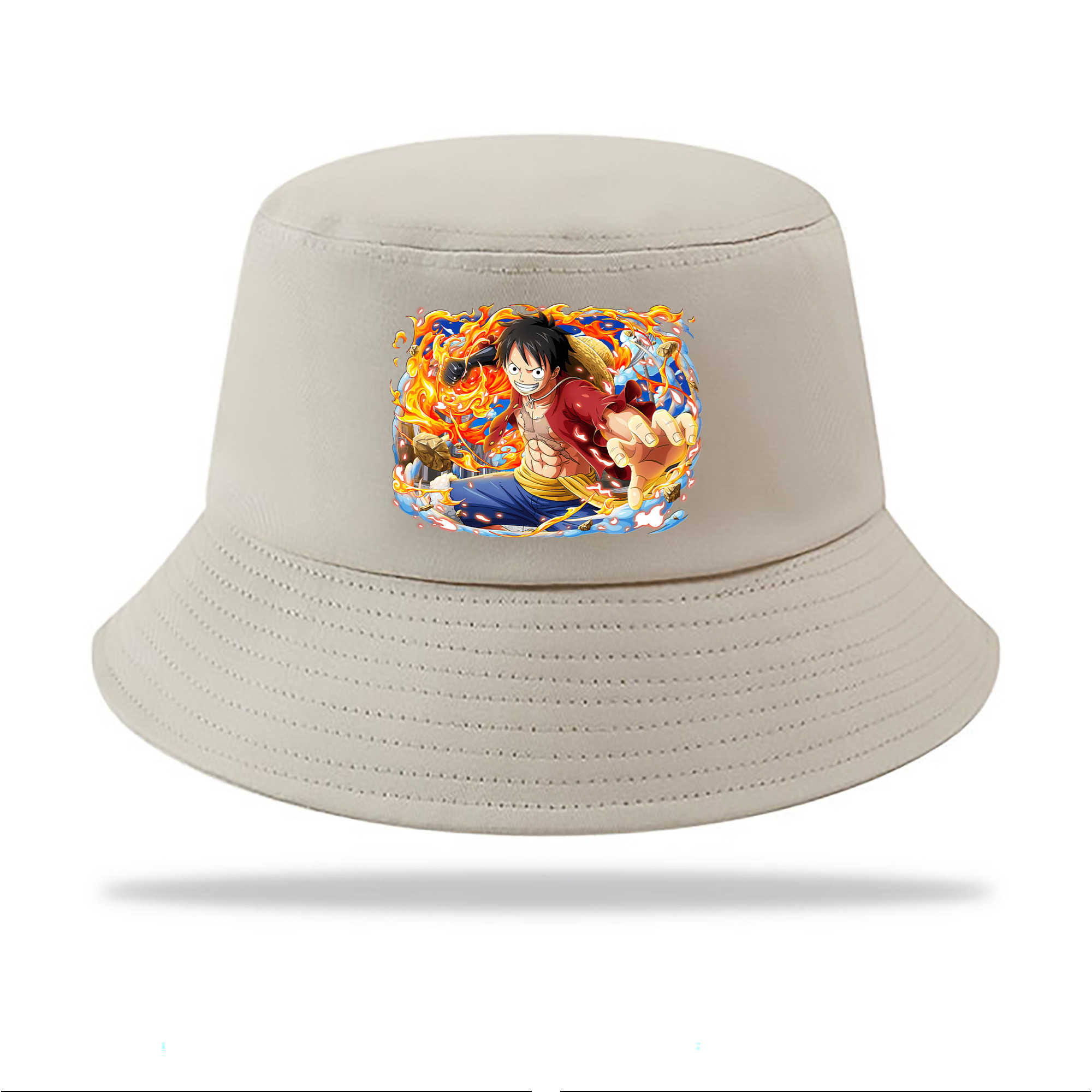 ワンピース モンキー・D・ルフィ ONE PIECE Monkey D. Luffy アウトドア日除けバケットハット